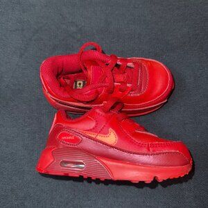 Red Nike Air Max Size 7C